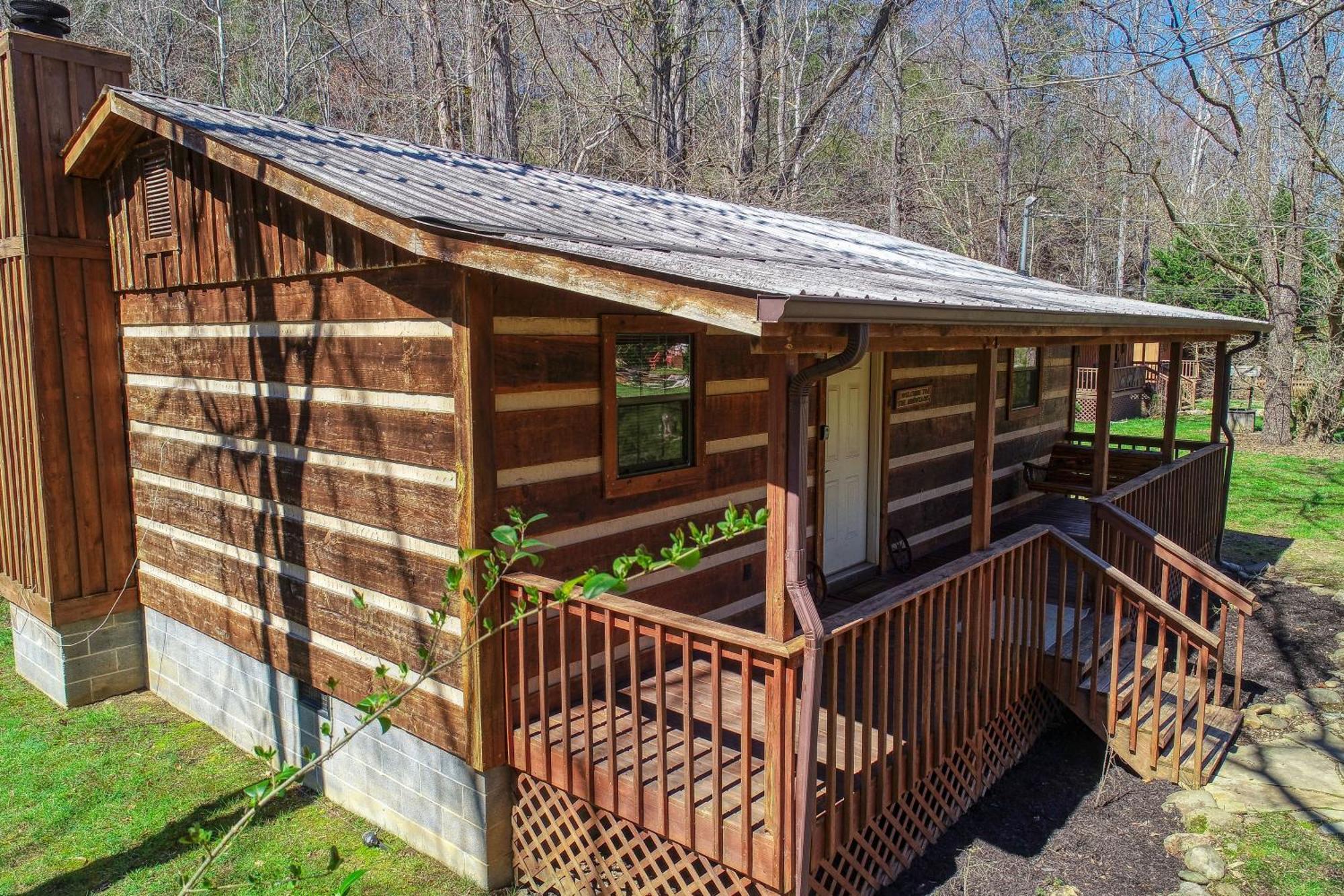 Creekside Memories Cabin Cosby Exteriör bild