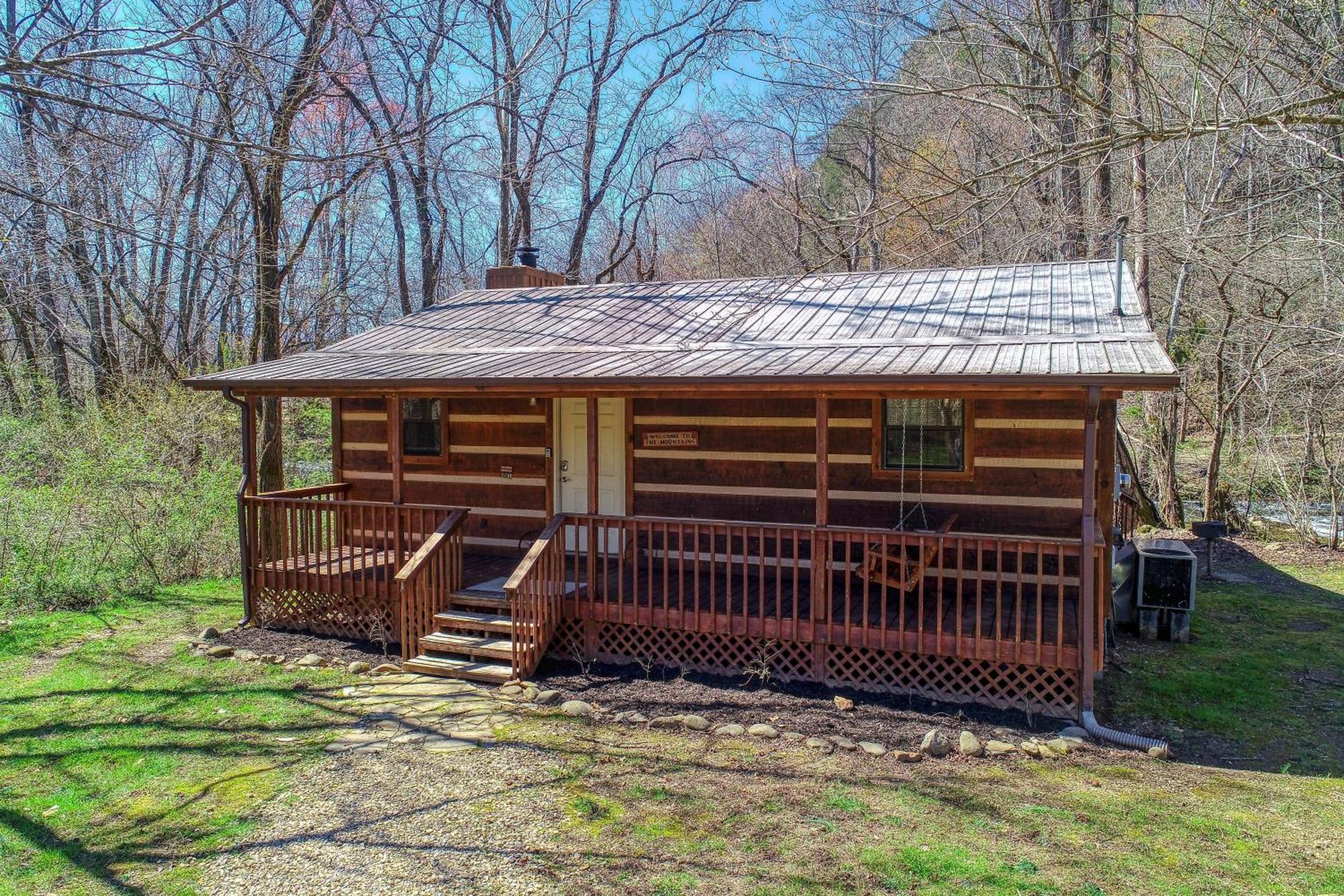 Creekside Memories Cabin Cosby Exteriör bild