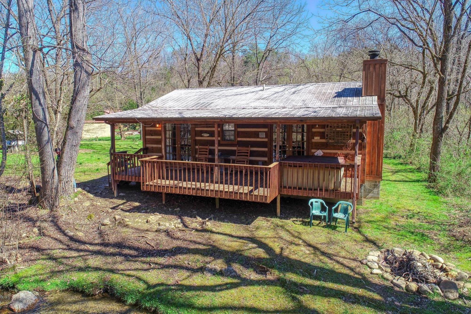 Creekside Memories Cabin Cosby Exteriör bild